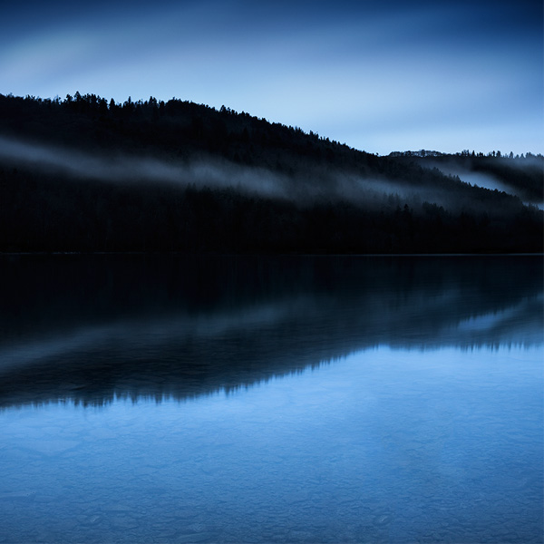Photo du lac chambon dans la brume, Brok photographie