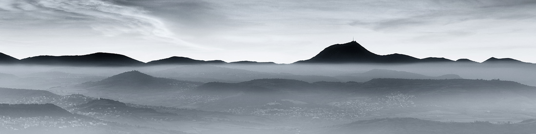 Découvrir la chaine des puys un jour de brume, Brok photographie